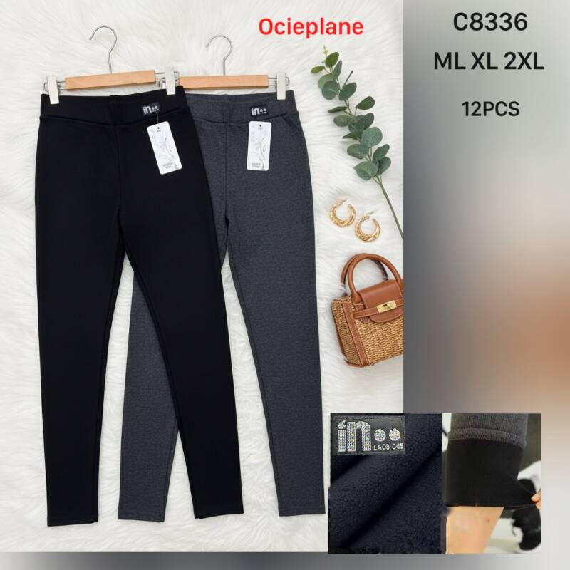 Leginsy damskie Roz M-2XL, Mix kolor Paczka 12 szt